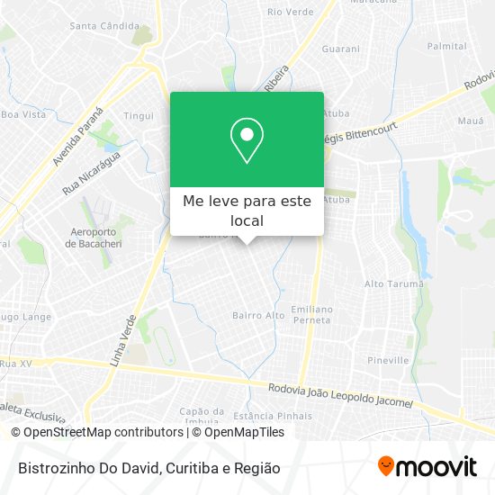 Bistrozinho Do David mapa