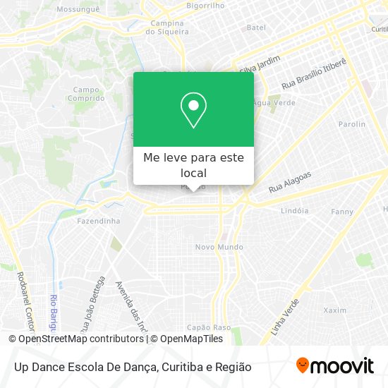 Up Dance Escola De Dança mapa