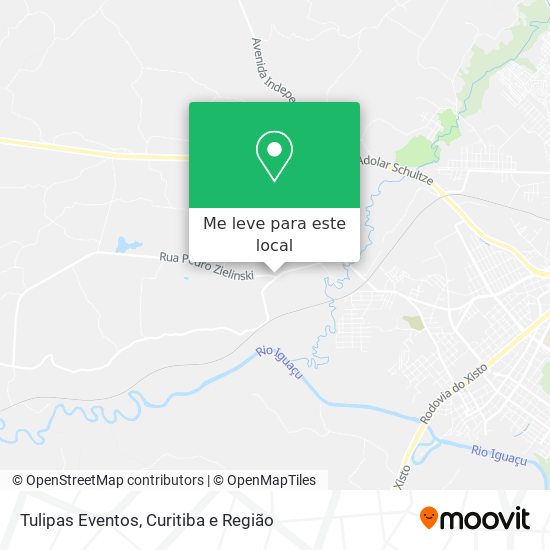 Tulipas Eventos mapa