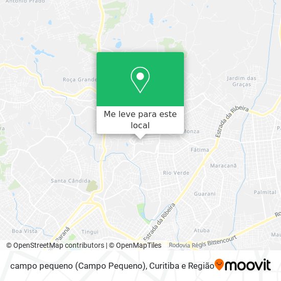 campo pequeno (Campo Pequeno) mapa