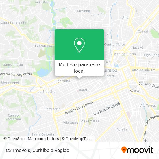 C3 Imoveis mapa