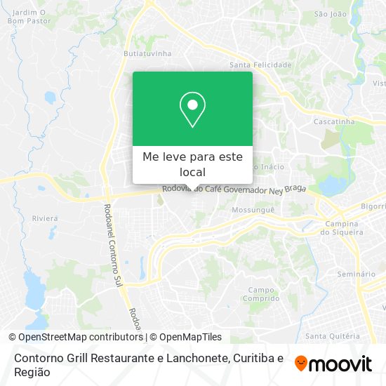 Contorno Grill Restaurante e Lanchonete mapa
