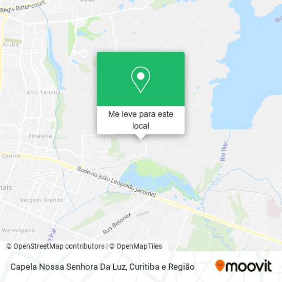 Capela Nossa Senhora Da Luz mapa