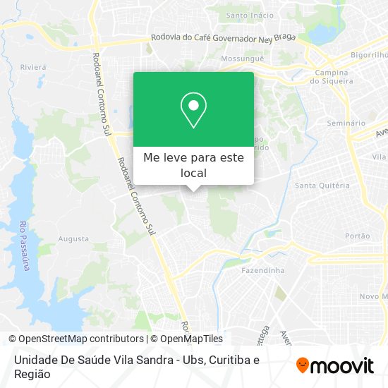 Unidade De Saúde  Vila Sandra - Ubs mapa