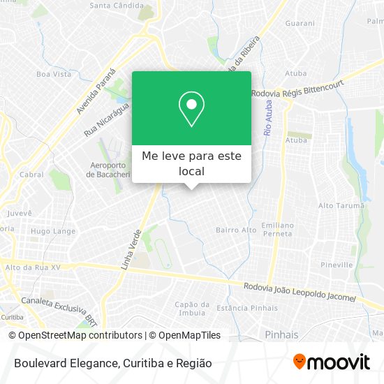 Boulevard Elegance mapa