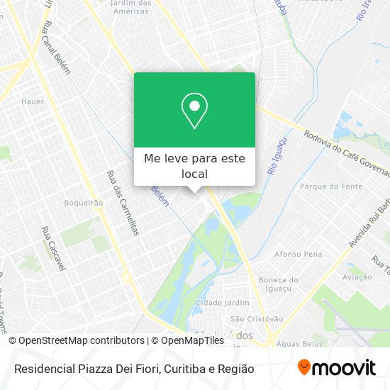 Residencial Piazza Dei Fiori mapa