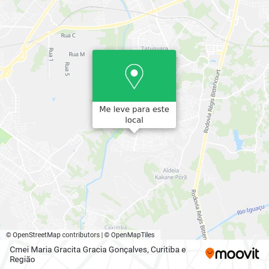 Cmei Maria Gracita Gracia Gonçalves mapa
