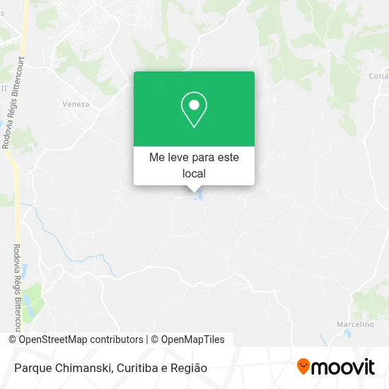 Parque Chimanski mapa