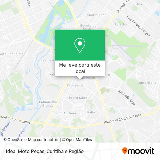 Ideal Moto Peças mapa