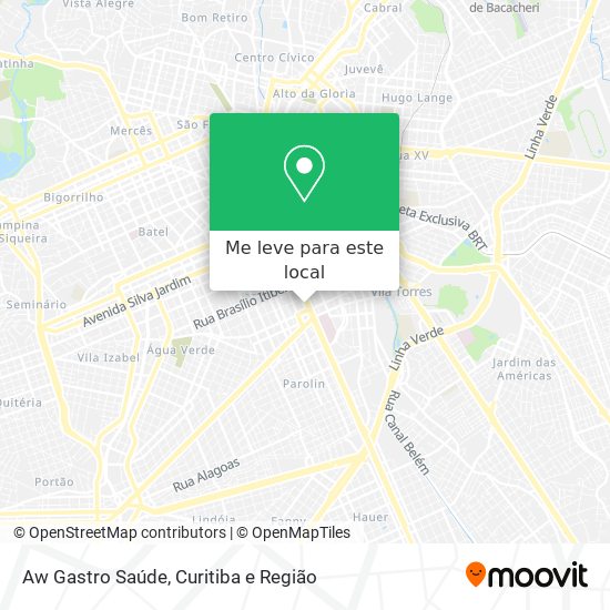 Aw Gastro Saúde mapa