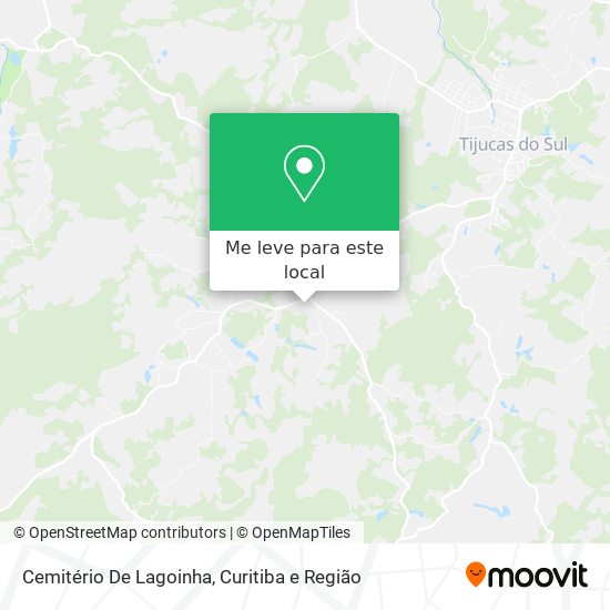 Cemitério De Lagoinha mapa
