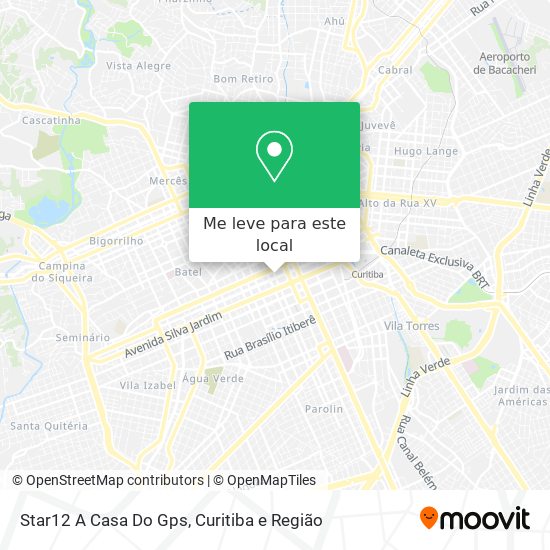 Star12 A Casa Do Gps mapa