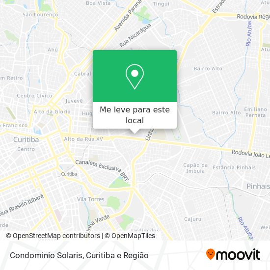 Condominio Solaris mapa