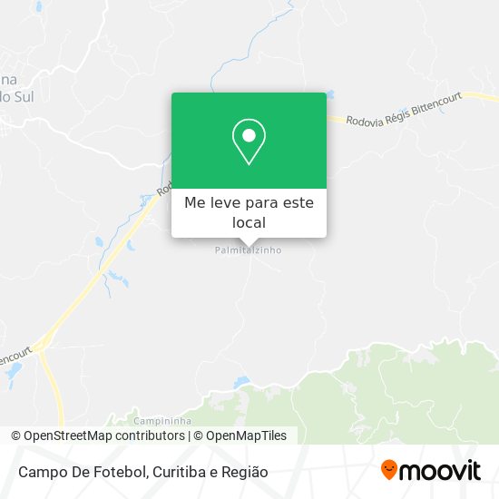Campo De Fotebol mapa