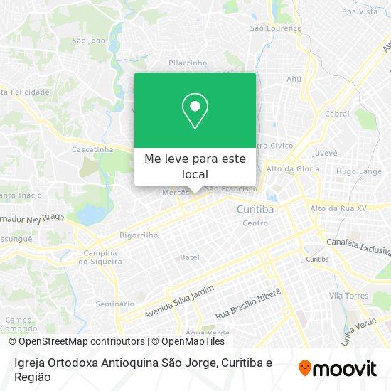 Igreja Ortodoxa Antioquina São Jorge mapa