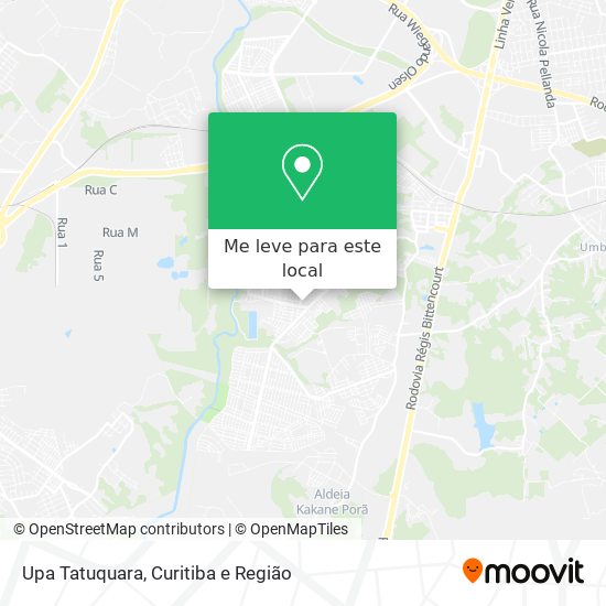 Upa Tatuquara mapa