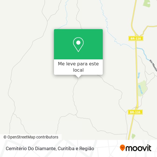 Cemitério Do Diamante mapa