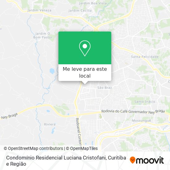 Condomínio Residencial Luciana Cristofani mapa
