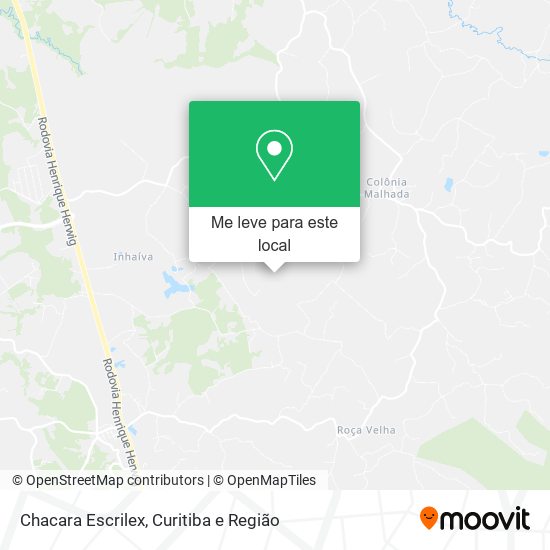 Chacara Escrilex mapa