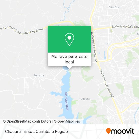 Chacara Tissot mapa
