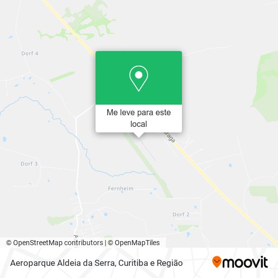Aeroparque Aldeia da Serra mapa