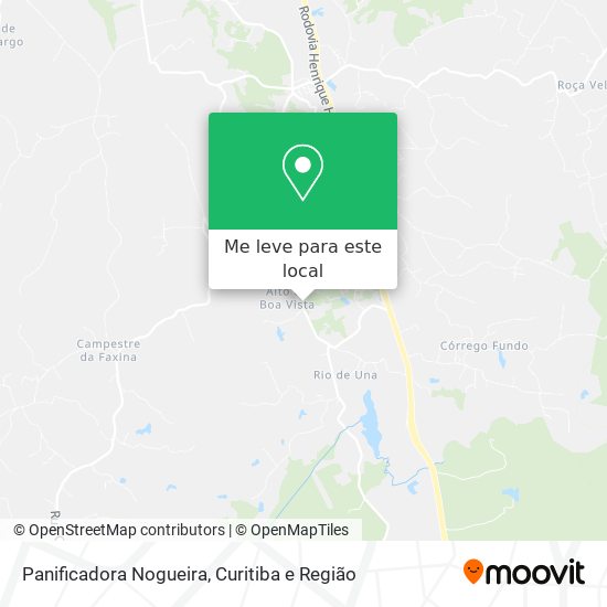 Panificadora Nogueira mapa
