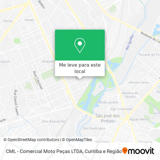 CML - Comercial Moto Peças LTDA mapa