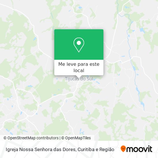 Igreja Nossa Senhora das Dores mapa