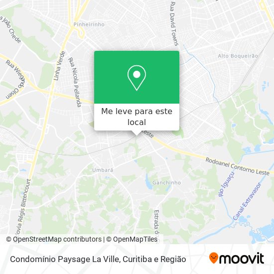 Condomínio Paysage La Ville mapa