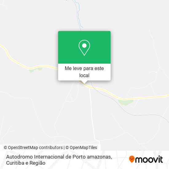 Autodromo Internacional de Porto amazonas mapa