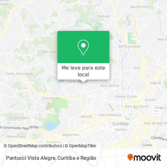 Pantucci Vista Alegre mapa