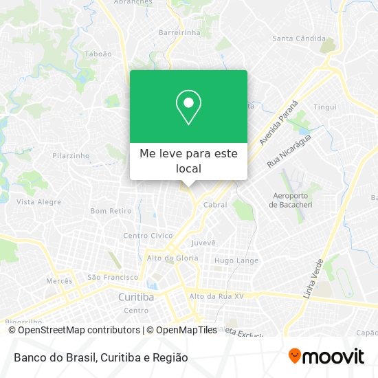 Banco do Brasil mapa