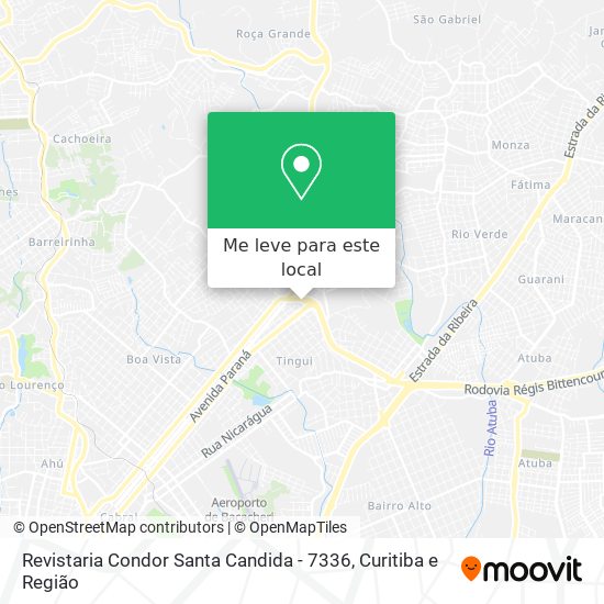 Revistaria Condor Santa Candida - 7336 mapa