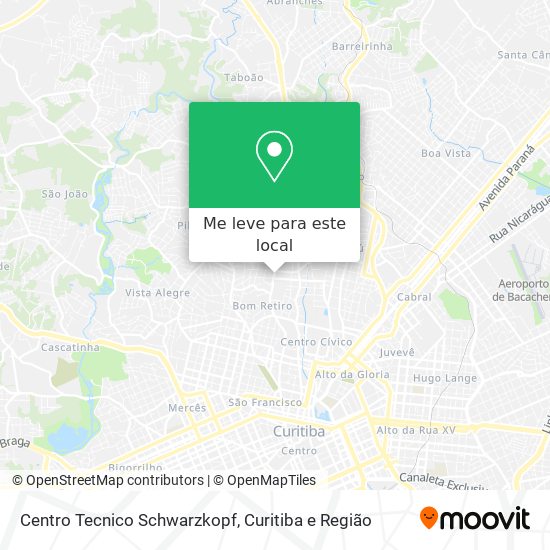 Centro Tecnico Schwarzkopf mapa