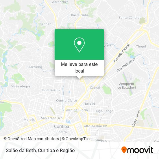 Salão da Beth mapa