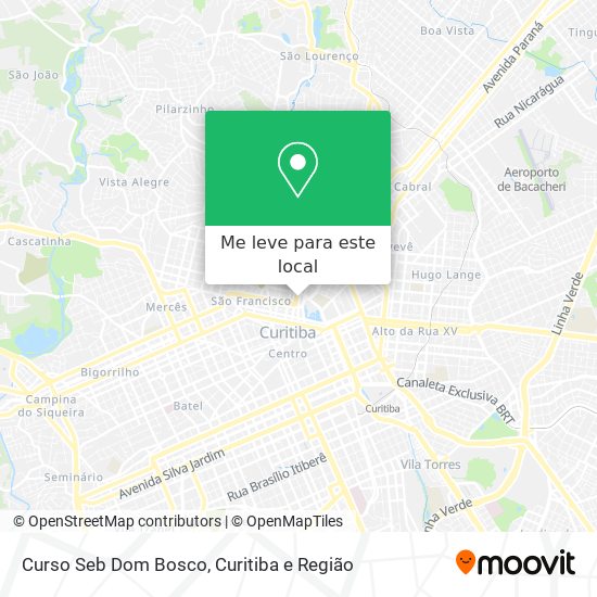Curso Seb Dom Bosco mapa
