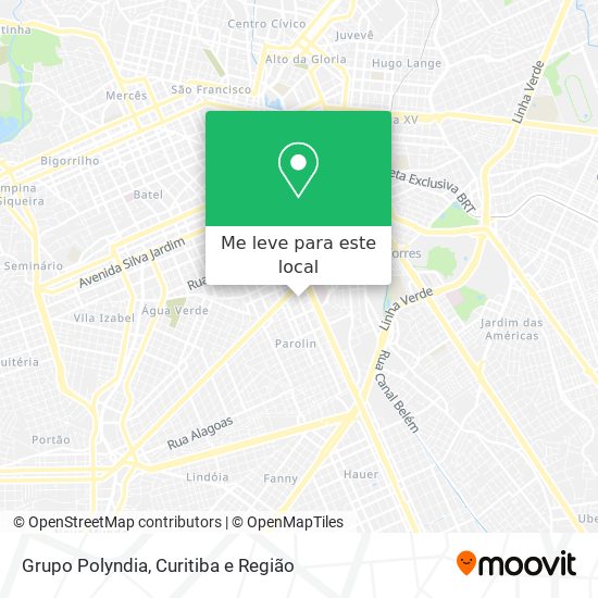 Grupo Polyndia mapa