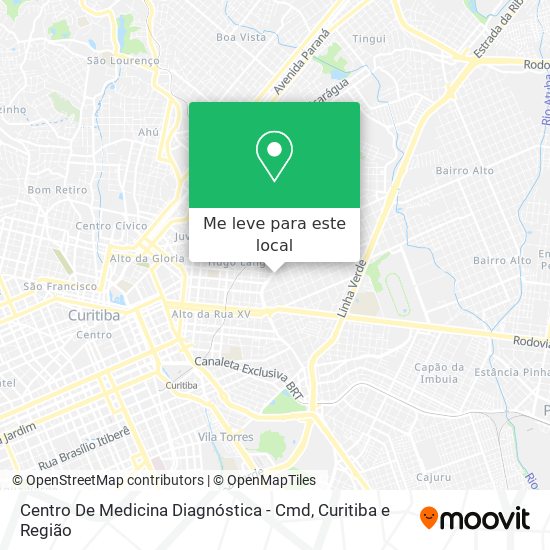 Centro De Medicina Diagnóstica - Cmd mapa