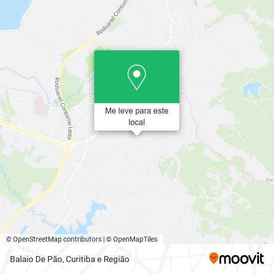 Balaio De Pão mapa