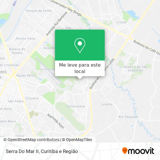 Serra Do Mar II mapa