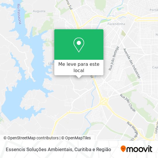 Essencis Soluções Ambientais mapa