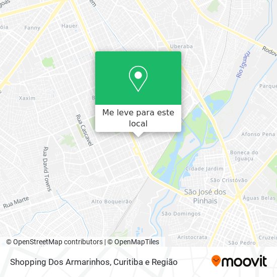 Shopping Dos Armarinhos mapa