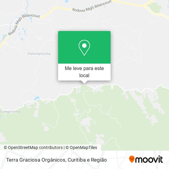 Terra Graciosa Orgânicos mapa