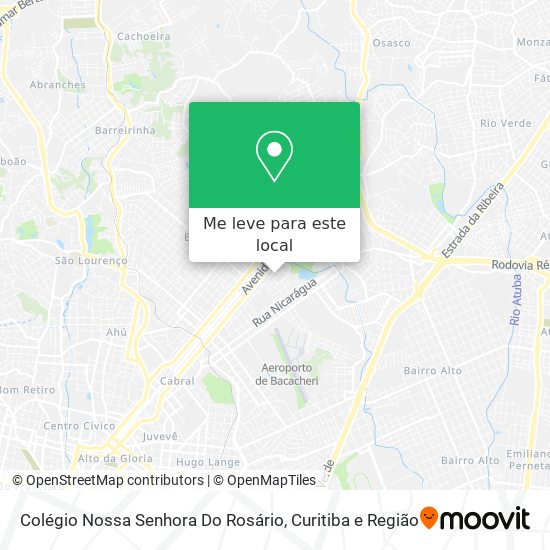 Colégio Nossa Senhora Do Rosário mapa