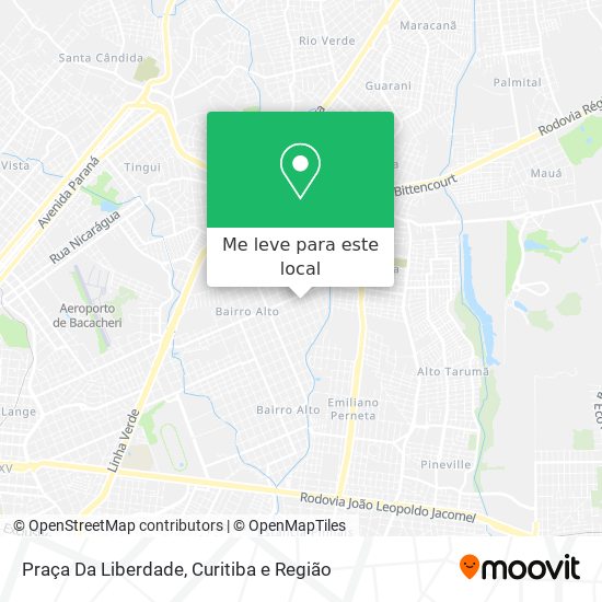 Praça Da Liberdade mapa