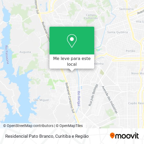 Residencial Pato Branco mapa