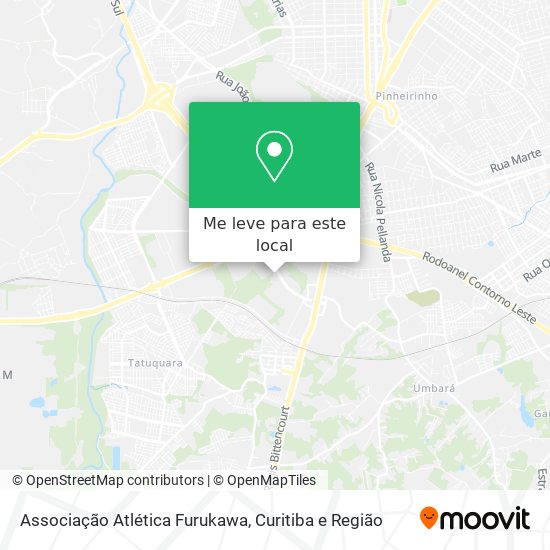 Associação Atlética Furukawa mapa