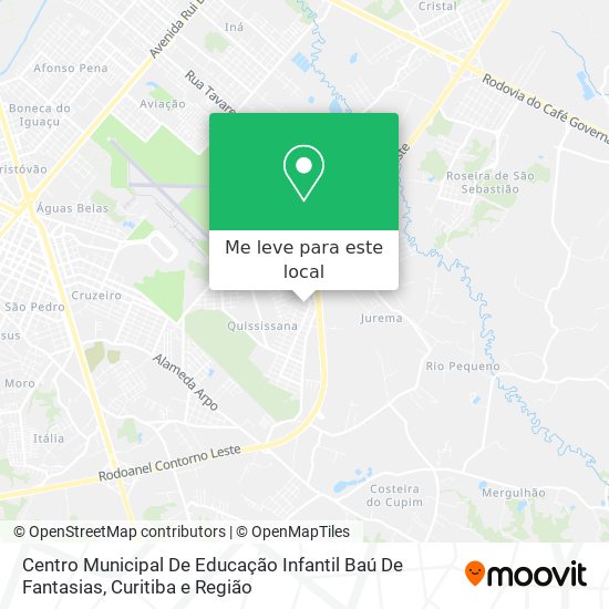 Centro Municipal De Educação Infantil Baú De Fantasias mapa