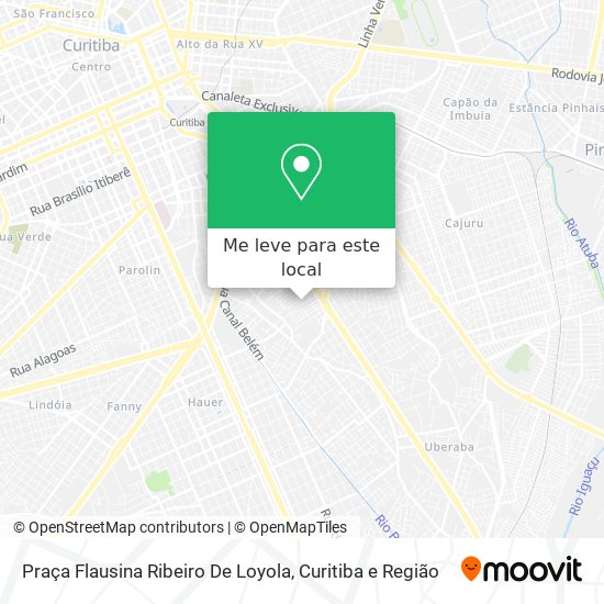 Praça Flausina Ribeiro De Loyola mapa