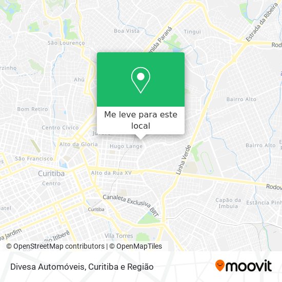 Divesa Automóveis mapa